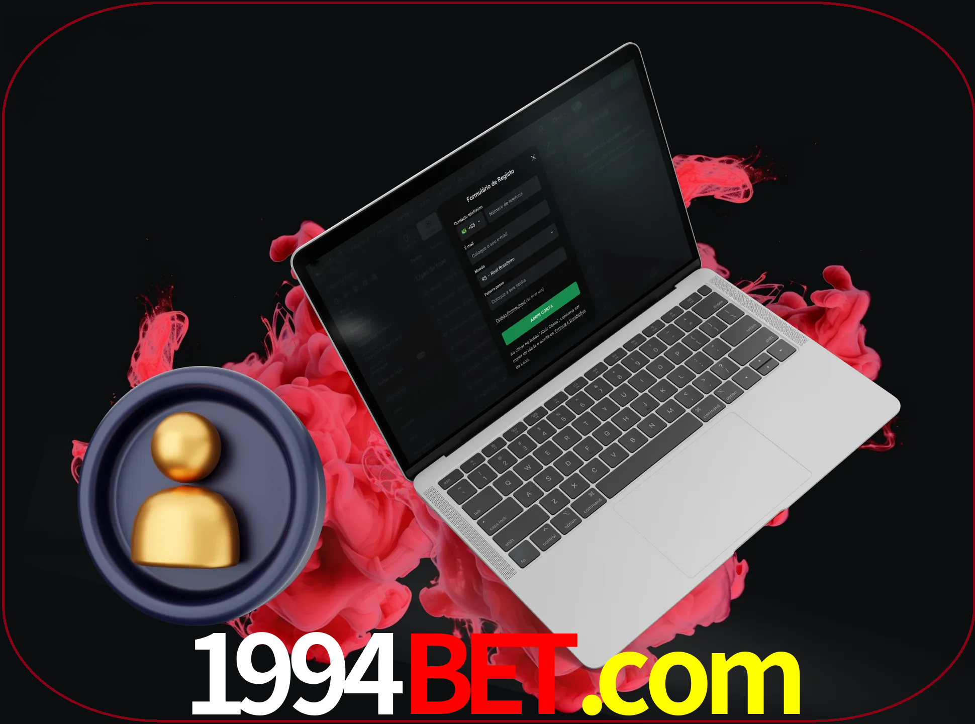 No cabeçalho do site 1994bet, clique no botão que o levará a um formulário especial onde terá de introduzir as suas informações actuais.